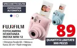 Comet Fujifilm fotocamera istantanea instax mini 12 offerta