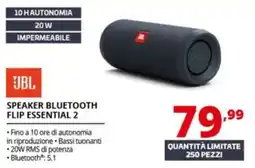 Comet Jbl speaker bluetooth flip essential 2 offerta