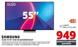 Comet SAMSUNG OLED TV 55" UHD 4K QE55S90FAEXZT offerta