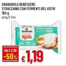 A&O Granarolo benessere stracchino con fermenti del kefir offerta