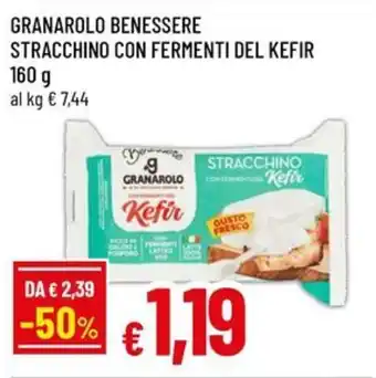 Granarolo benessere stracchino con fermenti del kefir