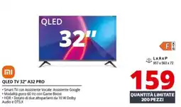 Comet Xiaomi QLED TV 32" A32 PRO offerta