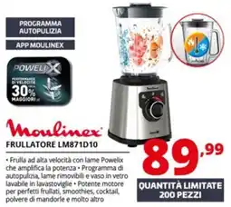 Comet Moulinex FRULLATORE LM871D10 offerta