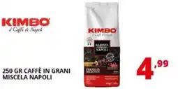 Comet Kimbo caffè in grani miscela napoli offerta