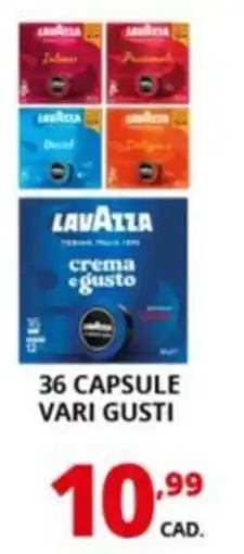 Comet Lavazza 36 capsule offerta