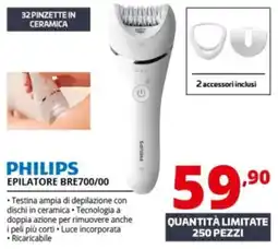 Comet PHILIPS EPILATORE BRE700/00 offerta