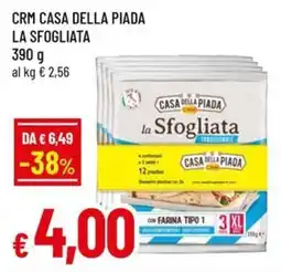 A&O Crm casa della piada la sfogliata offerta