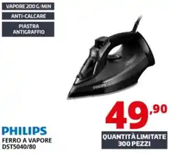 Comet PHILIPS FERRO A VAPORE DST5040/80 offerta