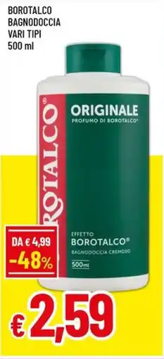 A&O Borotalco bagnodoccia offerta