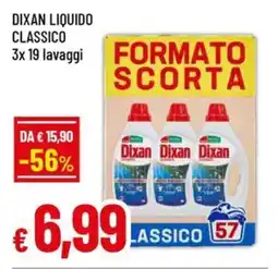 A&O Dixan liquido classico offerta