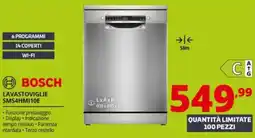Comet BOSCH LAVASTOVIGLIE SMS4HMI10E offerta