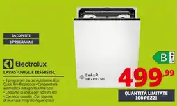 Comet Electrolux LAVASTOVIGLIE EES68525L offerta