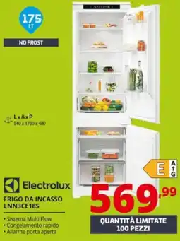 Comet Electrolux FRIGO DA INCASSO LNN3CE18S offerta
