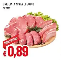 A&O Grigliata mista di suino offerta