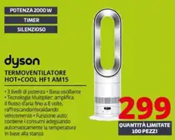 Comet Dyson termoventilatore HOT+COOL HF1 AM15 offerta