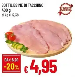A&O Sottilissime di tacchino offerta