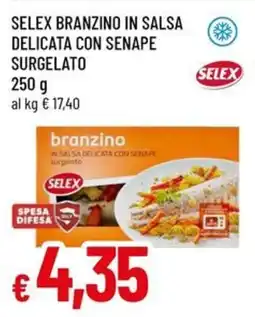 A&O Selex branzino in salsa delicata con senape surgelato offerta