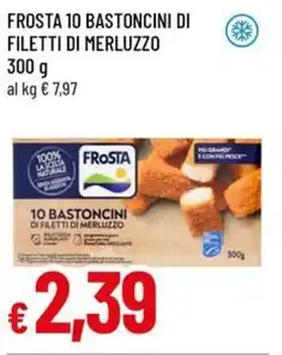 A&O Frosta 10 bastoncini di filetti di merluzzo offerta