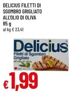 A&O Delicius filetti di sgombro grigliato all'olio di oliva offerta