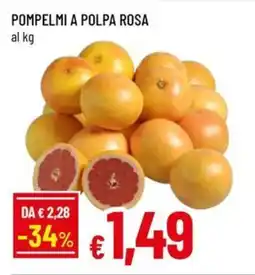 A&O Pompelmi a polpa rosa offerta