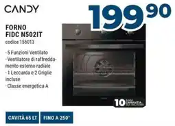 Sinergy CANDY FORNO FIDC N502IT offerta