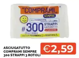 Mercatò Asciugatutto comprami sempre offerta