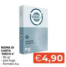 Mercatò Risma di carta 'disco o' offerta