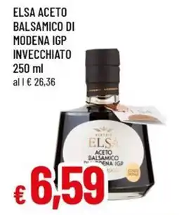 A&O Elsa aceto balsamico di modena igp invecchiato offerta