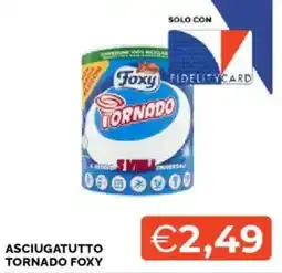 Mercatò Asciugatutto tornado FOXY offerta