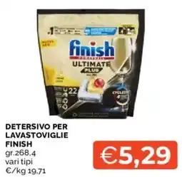 Mercatò Detersivo per lavastoviglie FINISH offerta