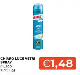 Mercatò Chiaro luce vetri offerta