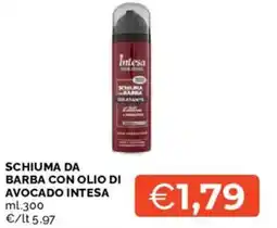 Mercatò Schiuma da barba con olio di avocado INTESA offerta