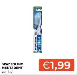 Mercatò Spazzolino MENTADENT offerta