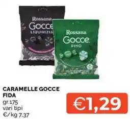 Mercatò Caramelle gocce FIDA offerta