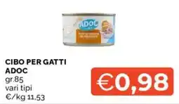 Mercatò Cibo per gatti ADOC offerta