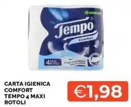 Mercatò Carta igienica comfort TEMPO offerta