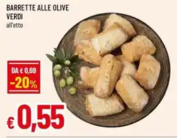 A&O Barrette alle olive verdi offerta