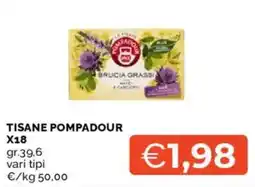 Mercatò Tisane POMPADOUR x18 offerta