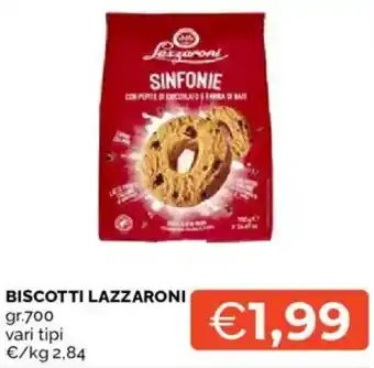Mercatò Biscotti LAZZARONI offerta