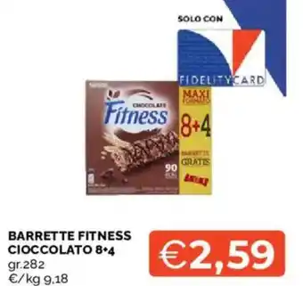 Mercatò Barrette fitness cioccolato offerta