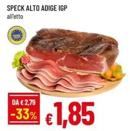 A&O Speck alto adige igp offerta