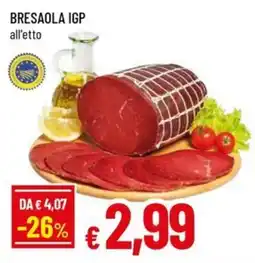 A&O Bresaola igp offerta