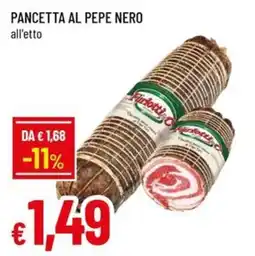 A&O Pancetta al pepe nero offerta