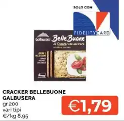 Mercatò Cracker bellebuone GALBUSERA offerta