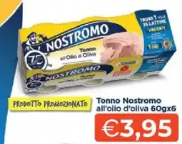 Mercatò Tonno Nostromo all'olio d'oliva offerta