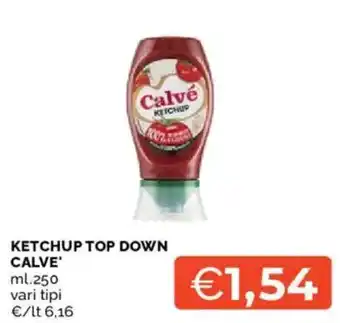 Mercatò Ketchup top down CALVE' offerta