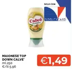 Mercatò Maionese top down CALVE offerta