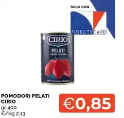 Mercatò Pomodori pelati CIRIO offerta