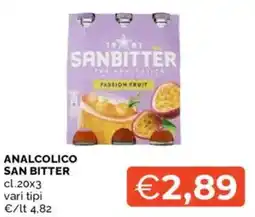 Mercatò Analcolico SAN BITTER offerta