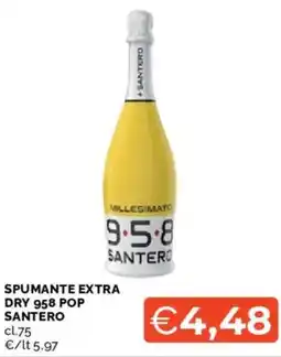 Mercatò Spumante extra dry 958 pop SANTERO offerta